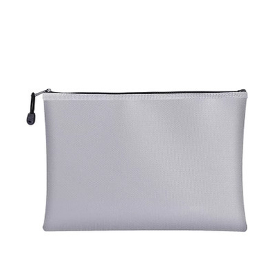 L'aluminium enduit de silicone ignifuge imperméable de support de document a enduit le tissu de fibre de verre
