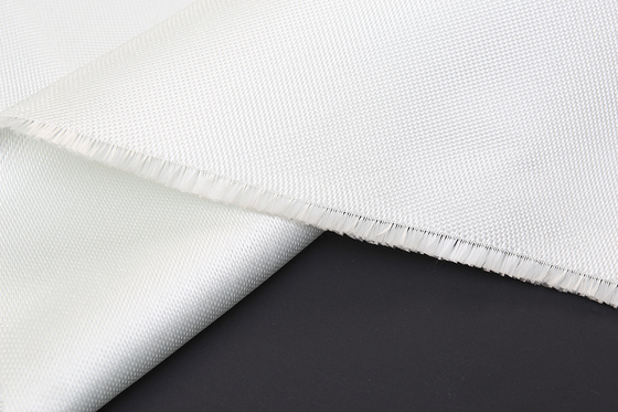 Tissu filtrant de fibre de verre blanche