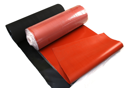 Tissu enduit de silicone de fibre de verre de vestes d'isolation