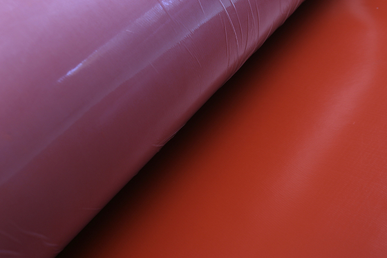 Tissu enduit de silicone de fibre de verre de vestes d'isolation