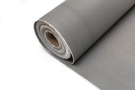 0.65mm fil d'acier inoxydable de 700 degrés ont renforcé le tissu de fibre de verre pour le rideau ignifuge