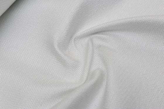 Preuve de feu résistante à hautes températures de tissu texturisé de fibre de verre d'isolation thermique
