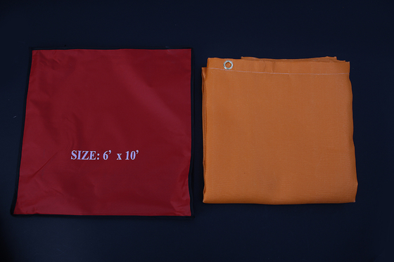 Puits du feu de Mats Fireproof Fiberglass Cloth For d'isolation thermique, plate-formes, herbe, béton