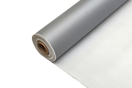 isolation thermique enduite par unité centrale de protection contre la chaleur de tissu de fibre de verre de 0.4mm ignifuge