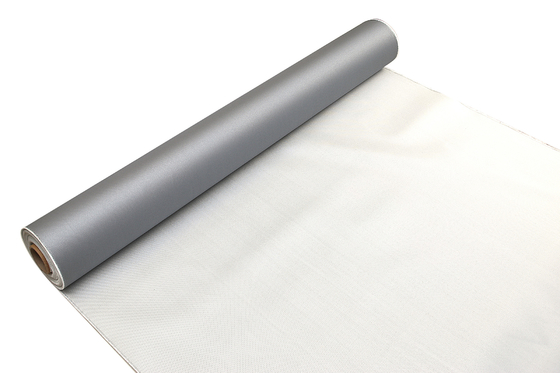 isolation thermique enduite par unité centrale de protection contre la chaleur de tissu de fibre de verre de 0.4mm ignifuge