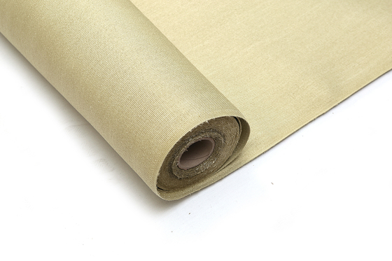 Revêtement texturisé ignifuge de vermiculite de tissu de tissu de fibre de verre