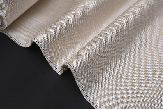Armure de satin à hautes températures industrielle du tissu 600gsm 8 H de fibre de verre