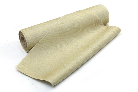 La température fonctionnante 1100C de tissu à hautes températures enduit de fibre de verre de vermiculite