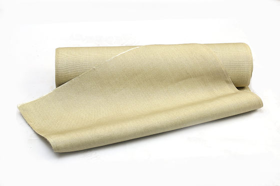 La température fonctionnante 1100C de tissu à hautes températures enduit de fibre de verre de vermiculite