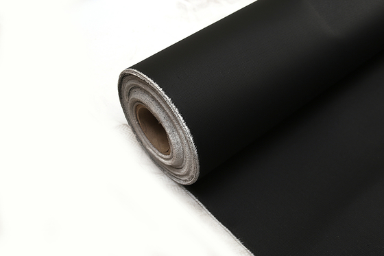 Matériel d'isolation thermique de Grey Silicone Coated Fiberglass Fabric 0.85mm