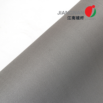 tissu de fibre de verre renforcé par fil de CoatedFiberglass de polyuréthane de l'acier inoxydable 650 de 0.65mm pour le rideau ignifuge