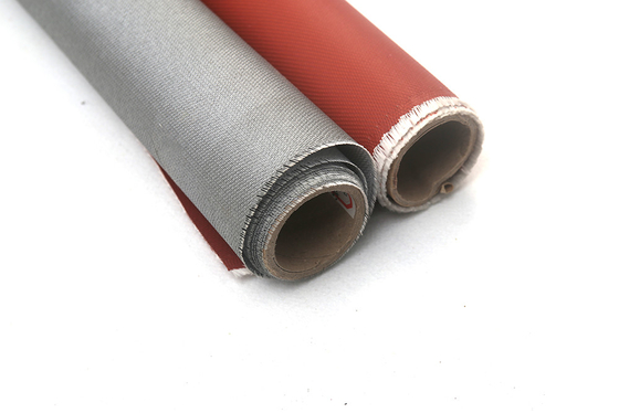 Fil M850 1-Side 120gsm Grey Silicone Coating That Used d'acier inoxydable pour la veste de Removale et le rideau en fumée