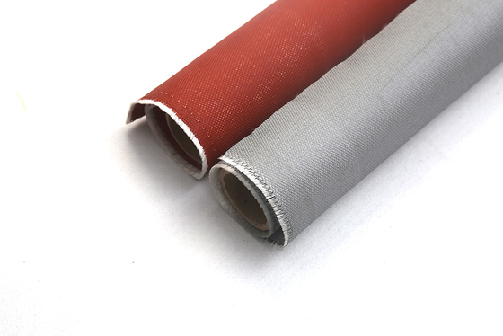 Fil M850 1-Side 120gsm Grey Silicone Coating That Used d'acier inoxydable pour la veste de Removale et le rideau en fumée
