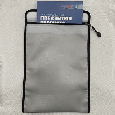 Sac imperméable ignifuge de document de double couche pour la sécurité incendie de sac d'argent