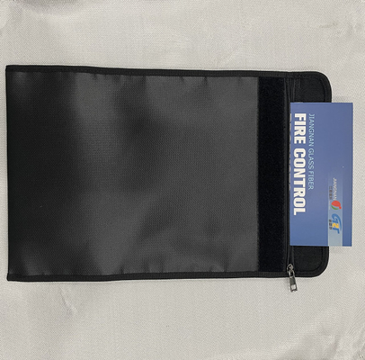 Sac imperméable ignifuge de document de double couche pour la sécurité incendie de sac d'argent