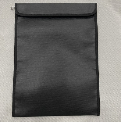 Enveloppe ignifuge enduite de silicone d'argent liquide d'argent de sac d'argent liquide de la fibre de verre A4 13,4 x 9,8 pouces