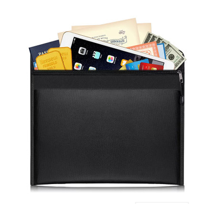 Sac résistant au feu protecteur sûr de stockage de documents de rectangle
