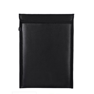 Sac résistant au feu d'argent de sac sûr ignifuge de document de cadeau