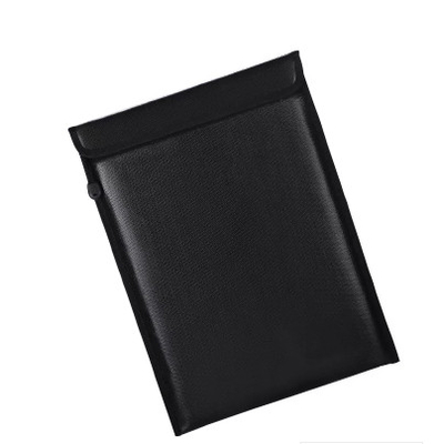 Sac argenté de document de Grey Inside Fiberglass Fabric Fireproof portatif