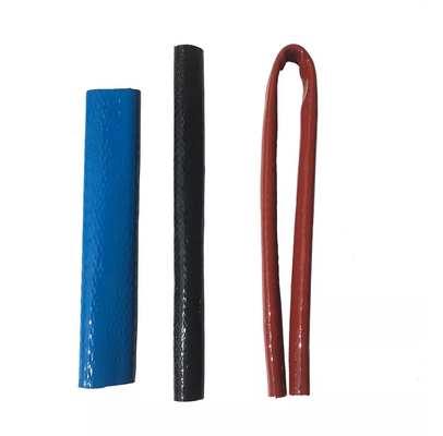 Le caoutchouc de silicone a enduit la résistance de feu ignifuge de douille de tuyau de fibre de verre de catégorie d'E