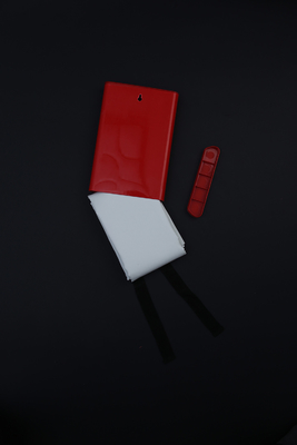 Le feu Planket emballant les extrusions en plastique blanches rouges de boîte carrée de PVC