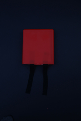 Profil en plastique rouge en plastique de PVC de place de boîte moulage par par injection pour la couverture du feu