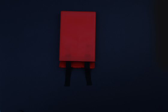 Les ABS pp noircissent la boîte moulage par par injection en plastique rouge