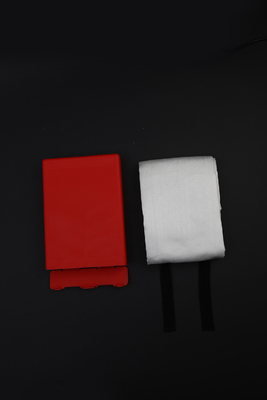 Les ABS pp noircissent la boîte moulage par par injection en plastique rouge