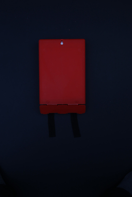 Les ABS pp noircissent la boîte moulage par par injection en plastique rouge