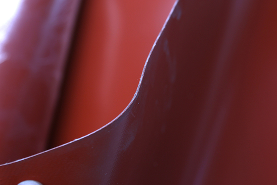 Tissu enduit de silicone ignifuge avec la bonne résistance thermique