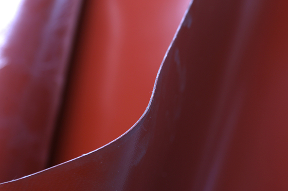 Tissu enduit de silicone ignifuge avec la bonne résistance thermique