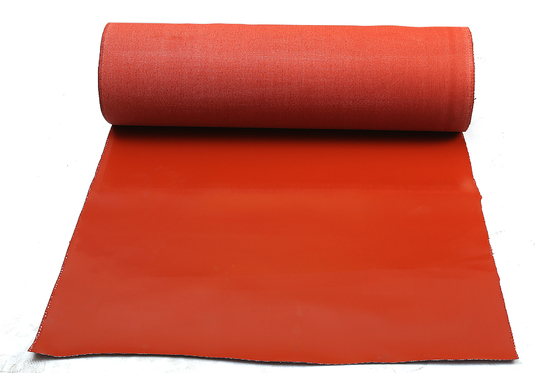 Tissu enduit de silicone de haut d'isolation d'isolation tissu de fibre de verre