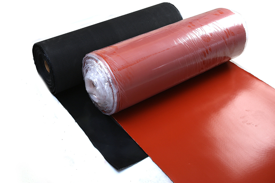 Résistance enduite de silicone de forte intensité de la température de tissu de fibre de verre